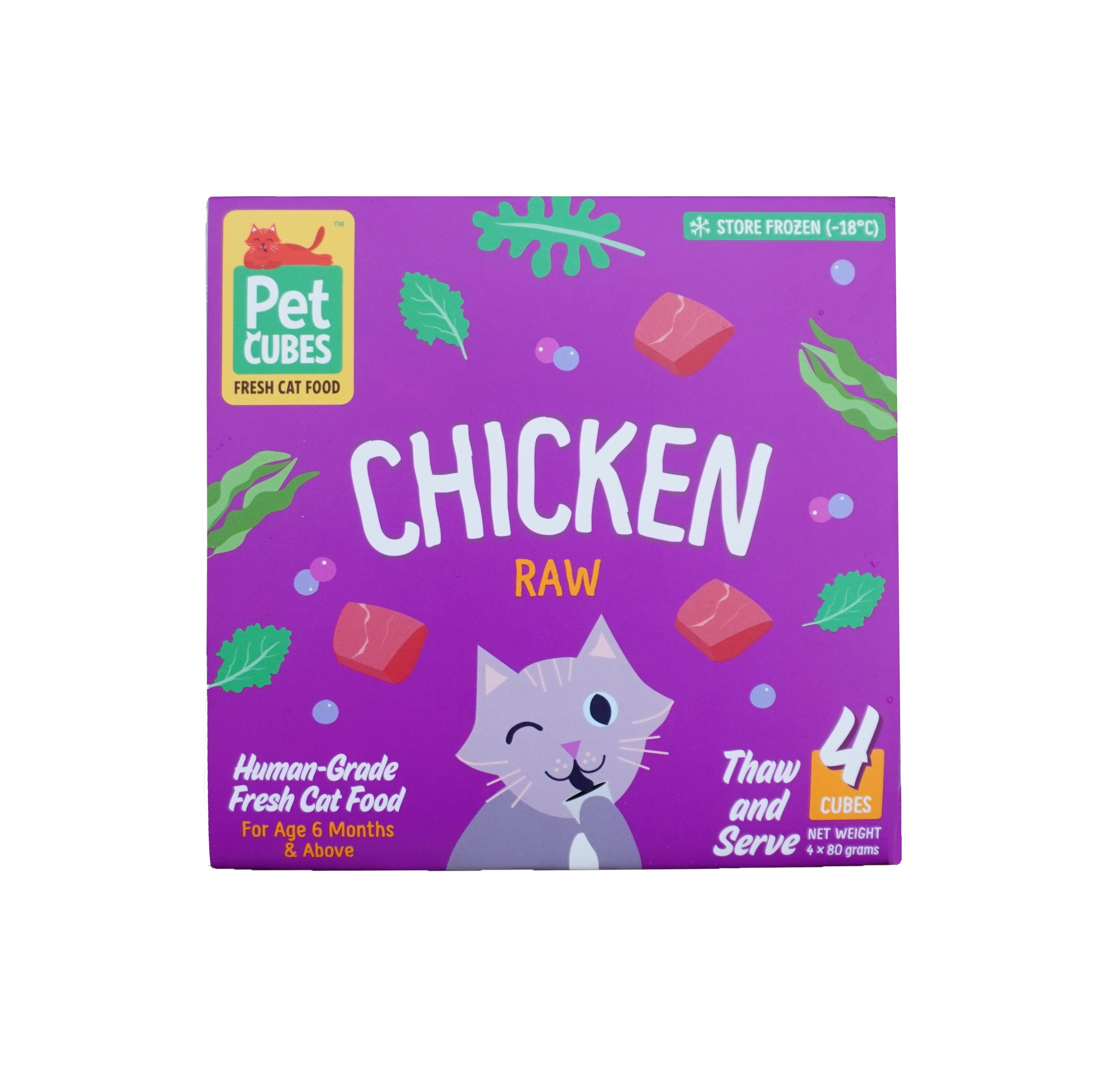 Can you give cats raw cheap chicken