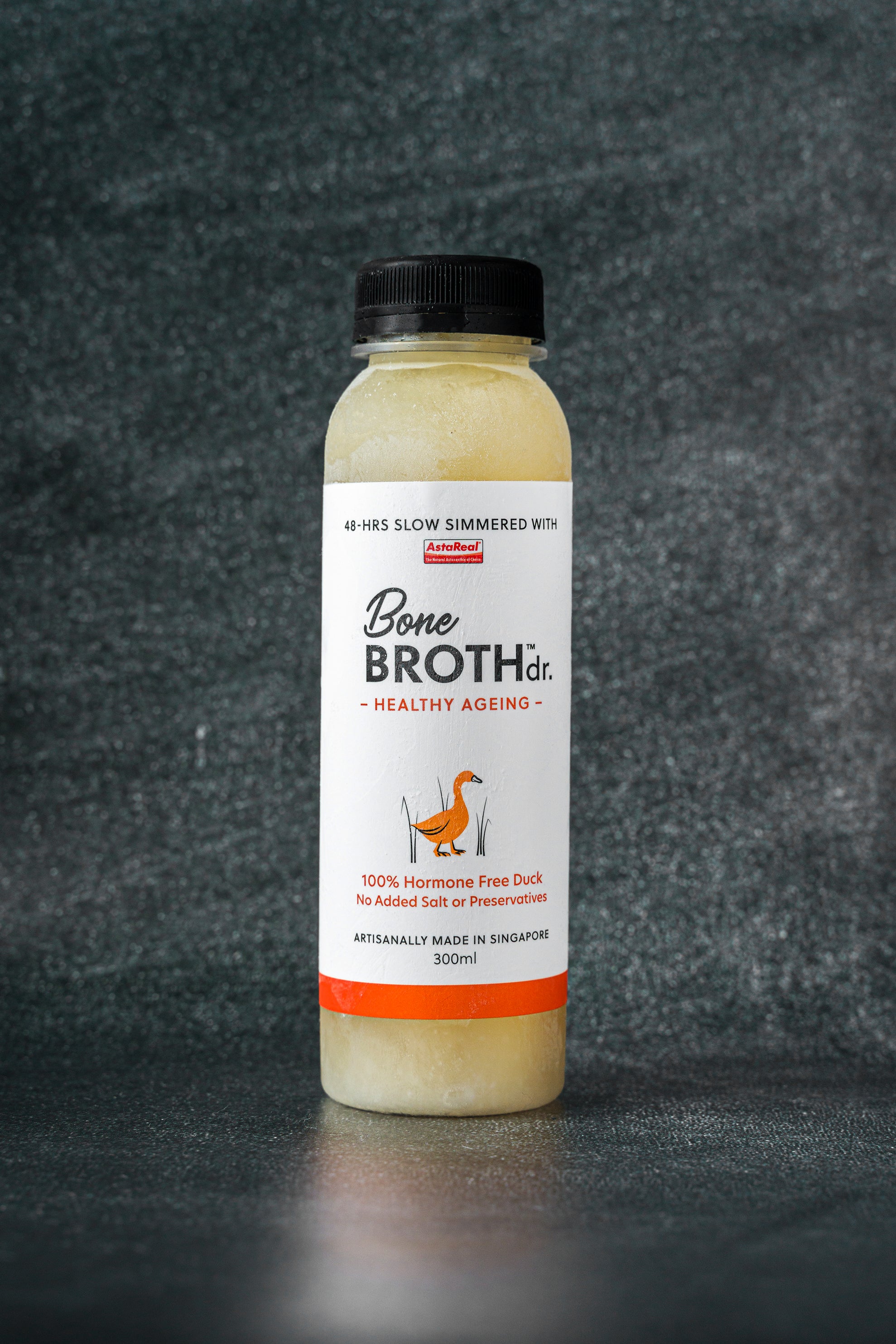 Duck bone shop broth for dogs