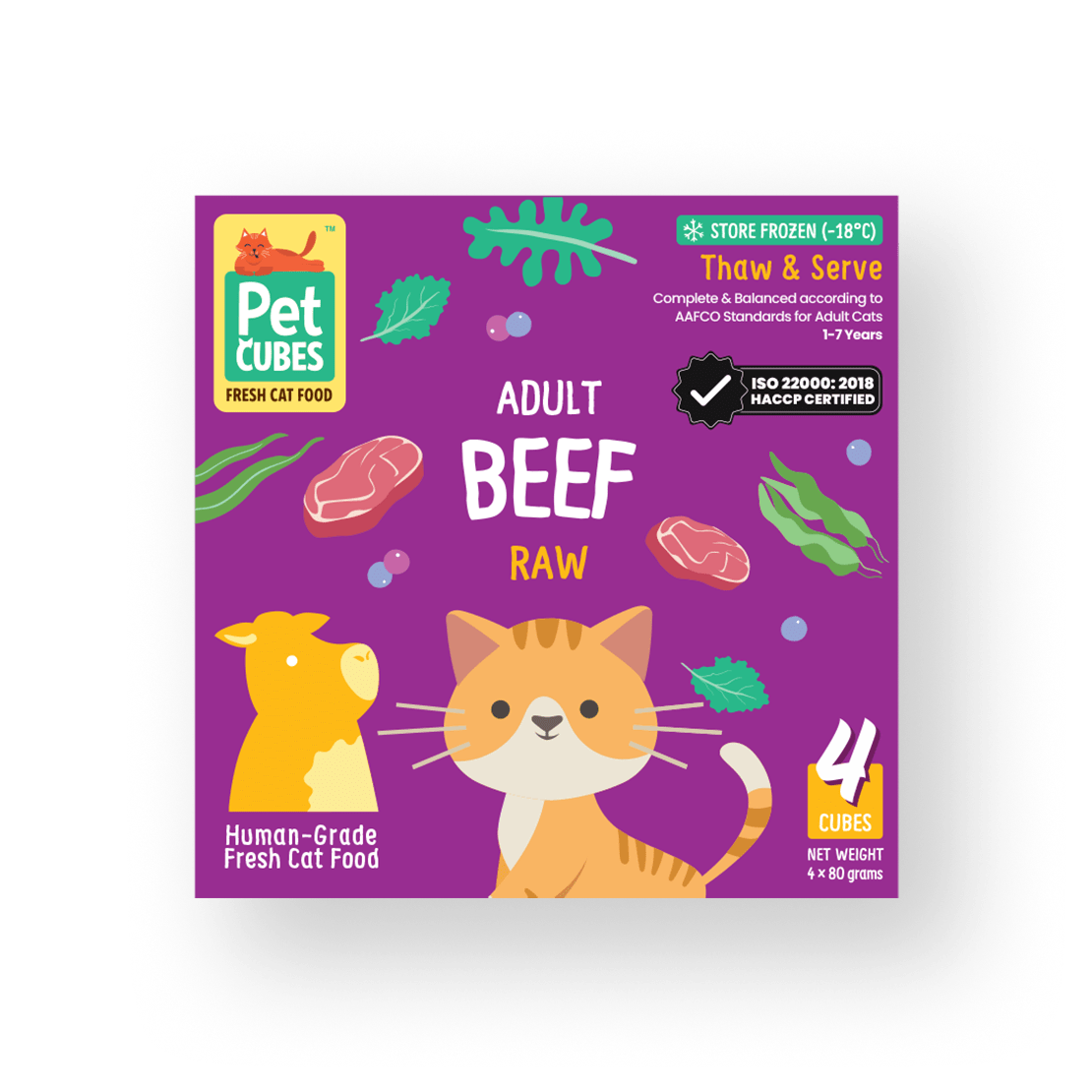 Beef - Raw For Adult Cat