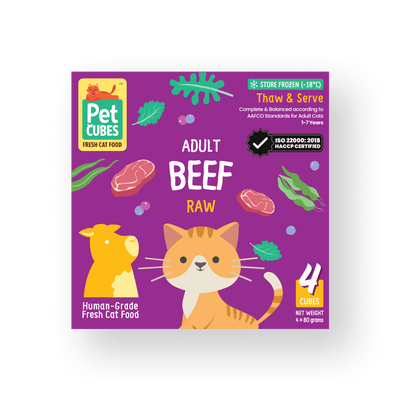 Beef - Raw For Adult Cat