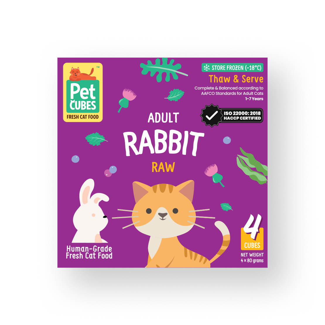 Raw Rabbit for Cats (Case)
