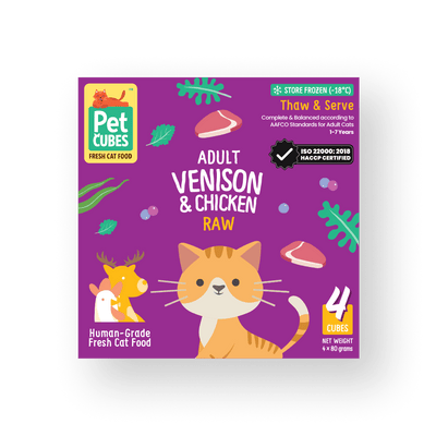 Venison & Chicken - Raw For Adult Cat