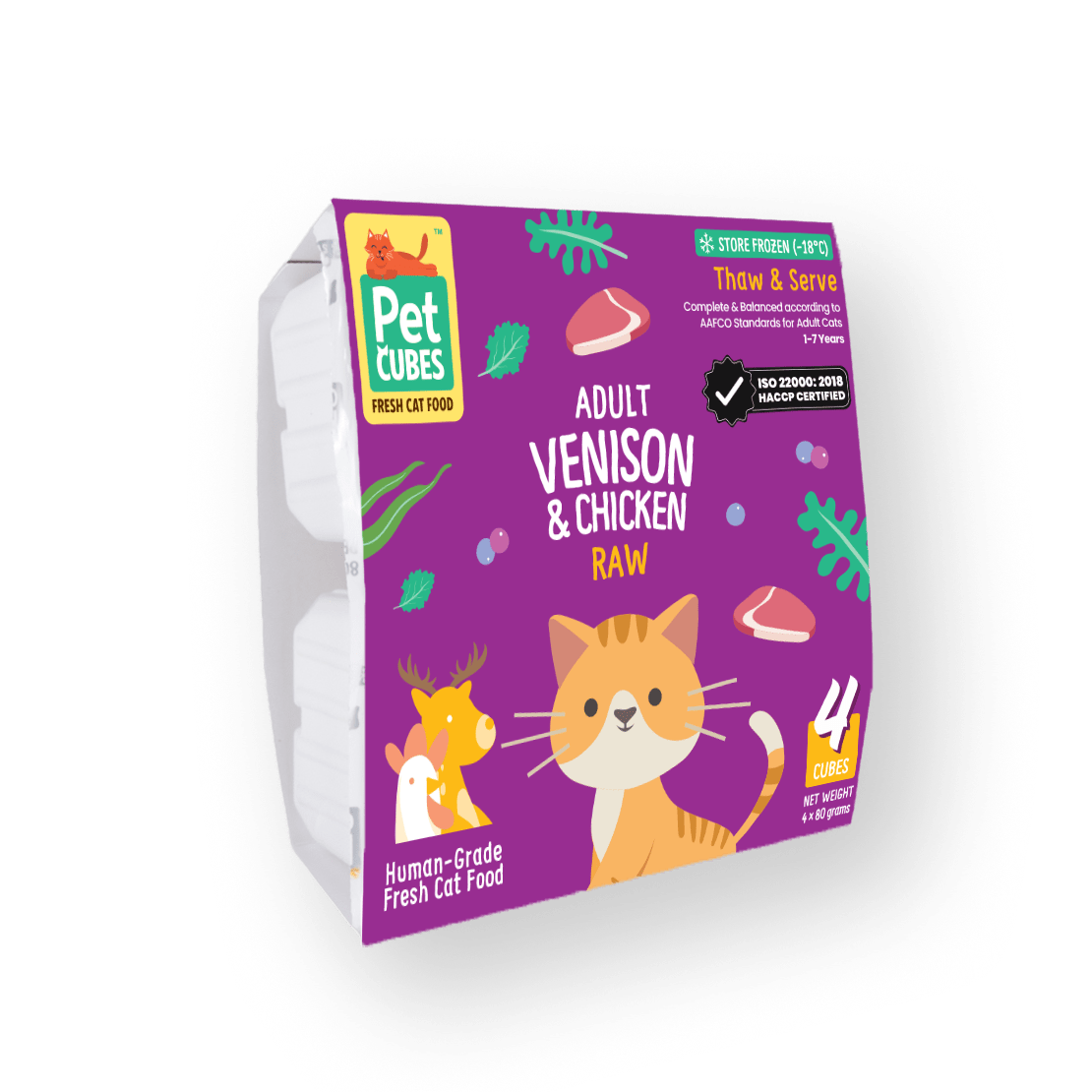 Venison & Chicken - Raw For Adult Cat