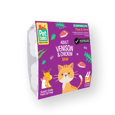 Venison & Chicken - Raw For Adult Cat