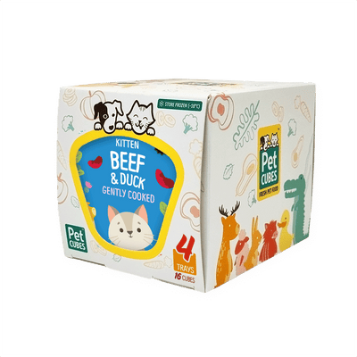 Gently Cooked Beef & Duck for Kittens (Case)