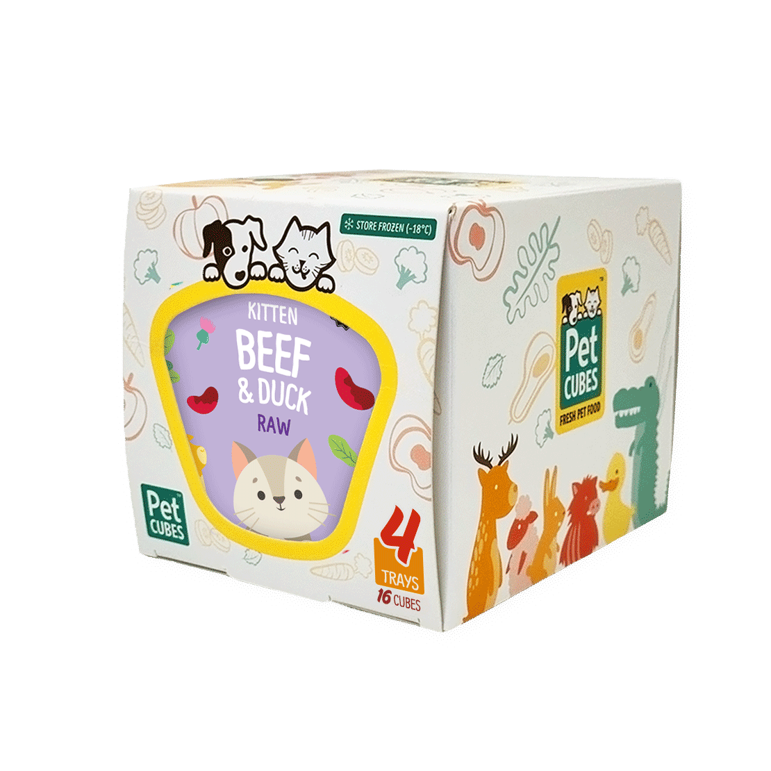Beef & Duck - Raw For Kitten