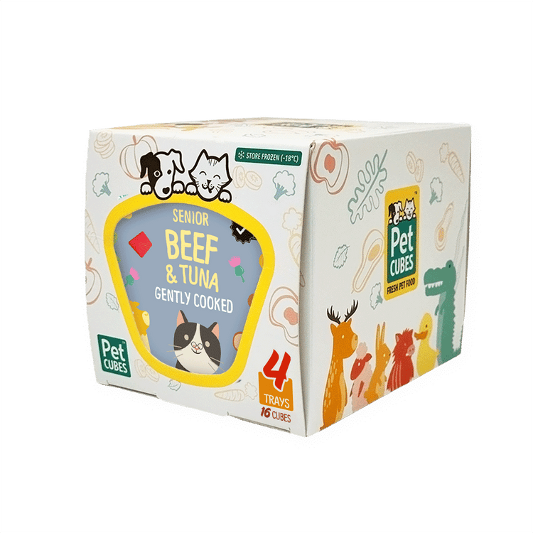 Beef & Tuna - Gently Cooked For Senior Cat