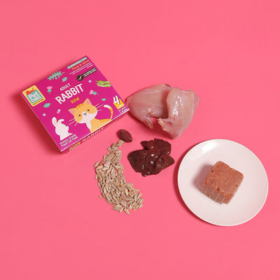 Rabbit - Raw For Adult Cat