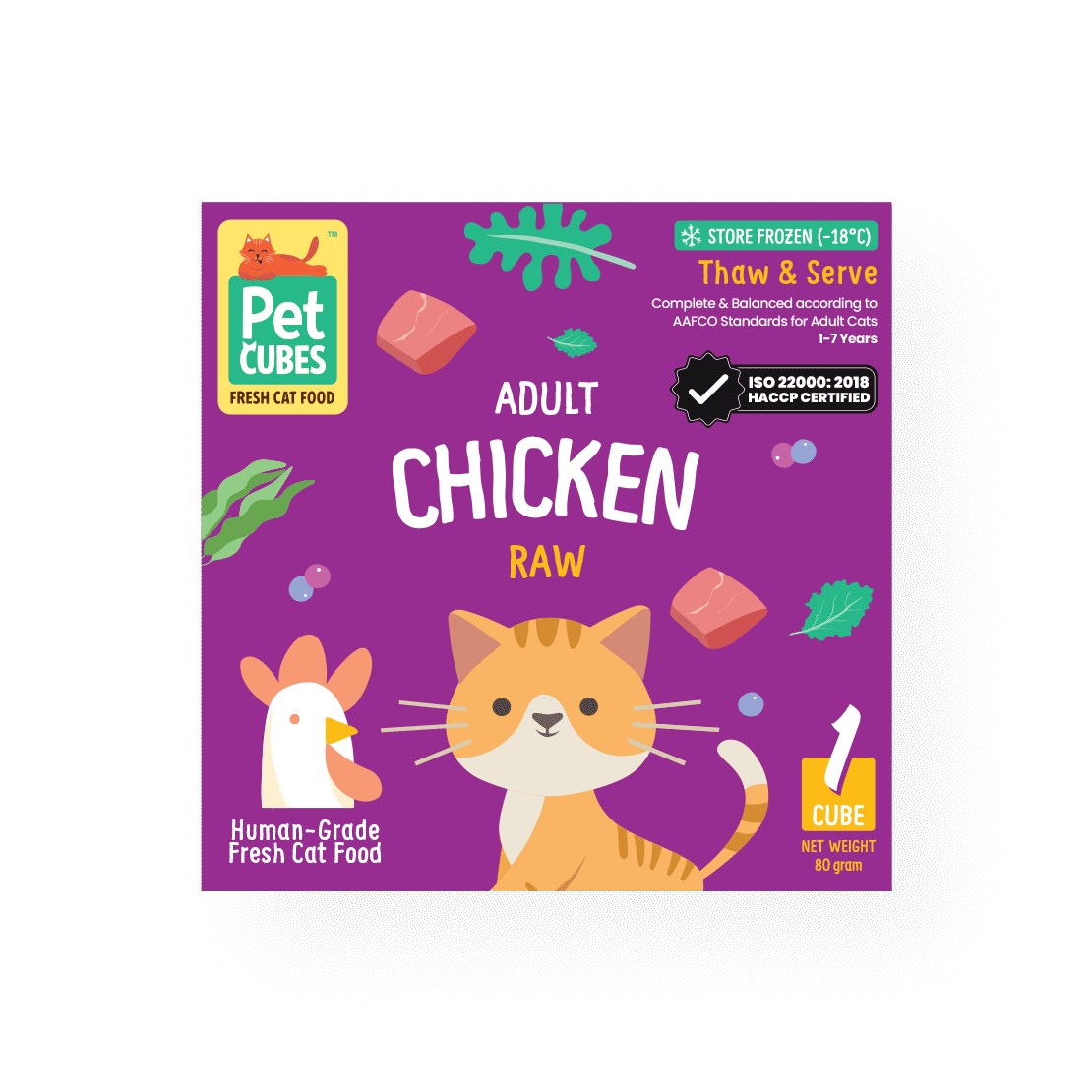 Chicken - Raw For Adult Cat