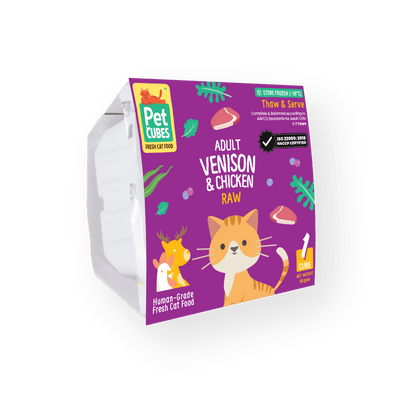 Venison & Chicken - Raw For Adult Cat