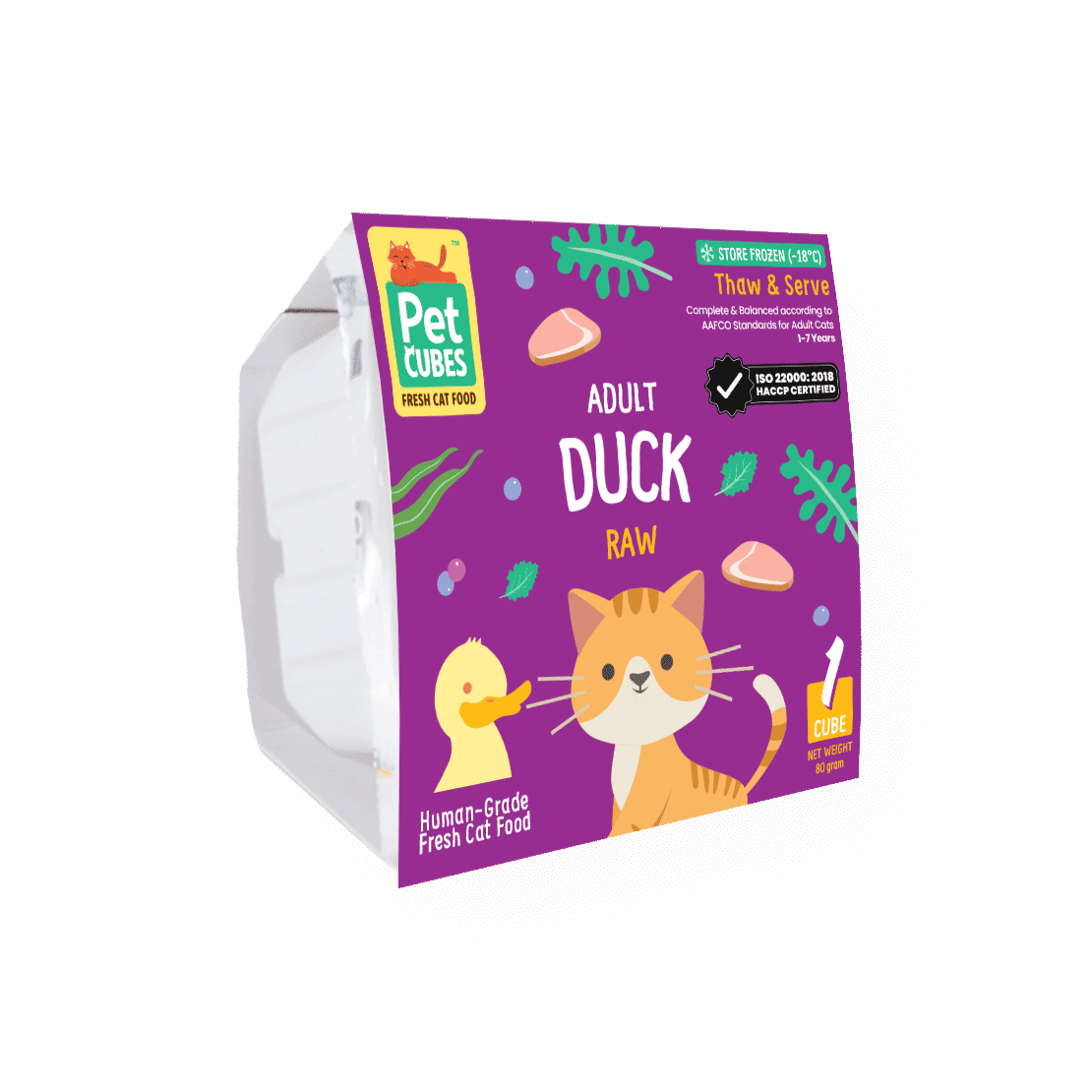 Duck - Raw For Adult Cat