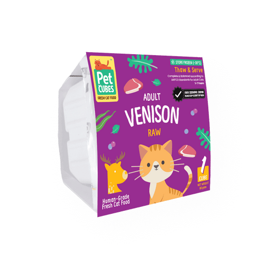 Raw Venison for Cats (Single)
