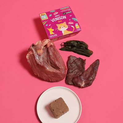 Raw Venison for Cats (Case)