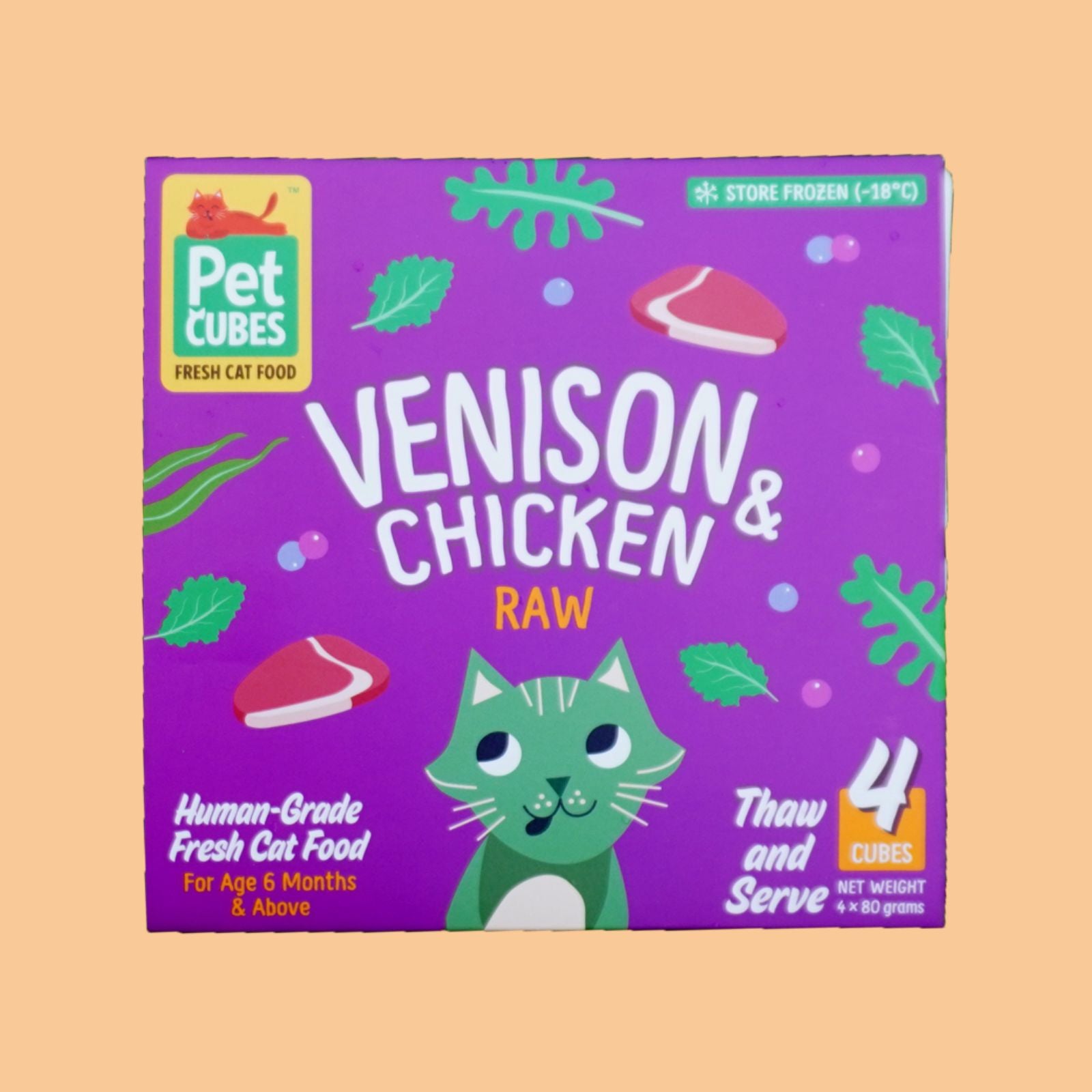 Raw Venison & Chicken for Cats (Single)