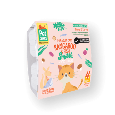 Kangaroo & Fish - Gently Cooked For Adult Cat