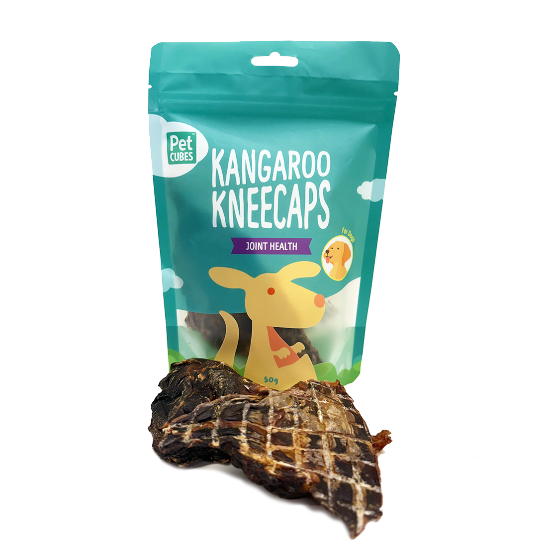 Kangaroo Kneecaps - Treat For Dog