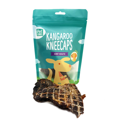 Kangaroo Kneecaps - Treat For Dog