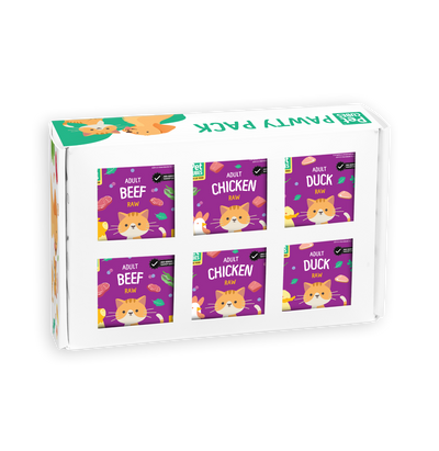 Basic Pawty Pack - Raw For Adult Cat