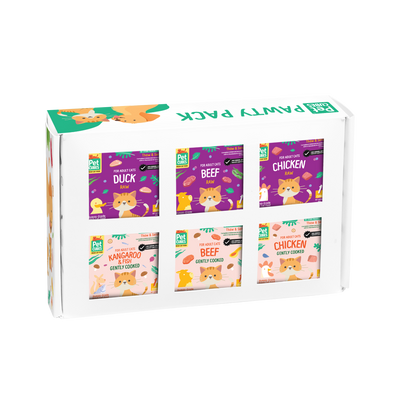 Cat Mix Pawty Pack - Raw & Gently Cooked For Adult Cat