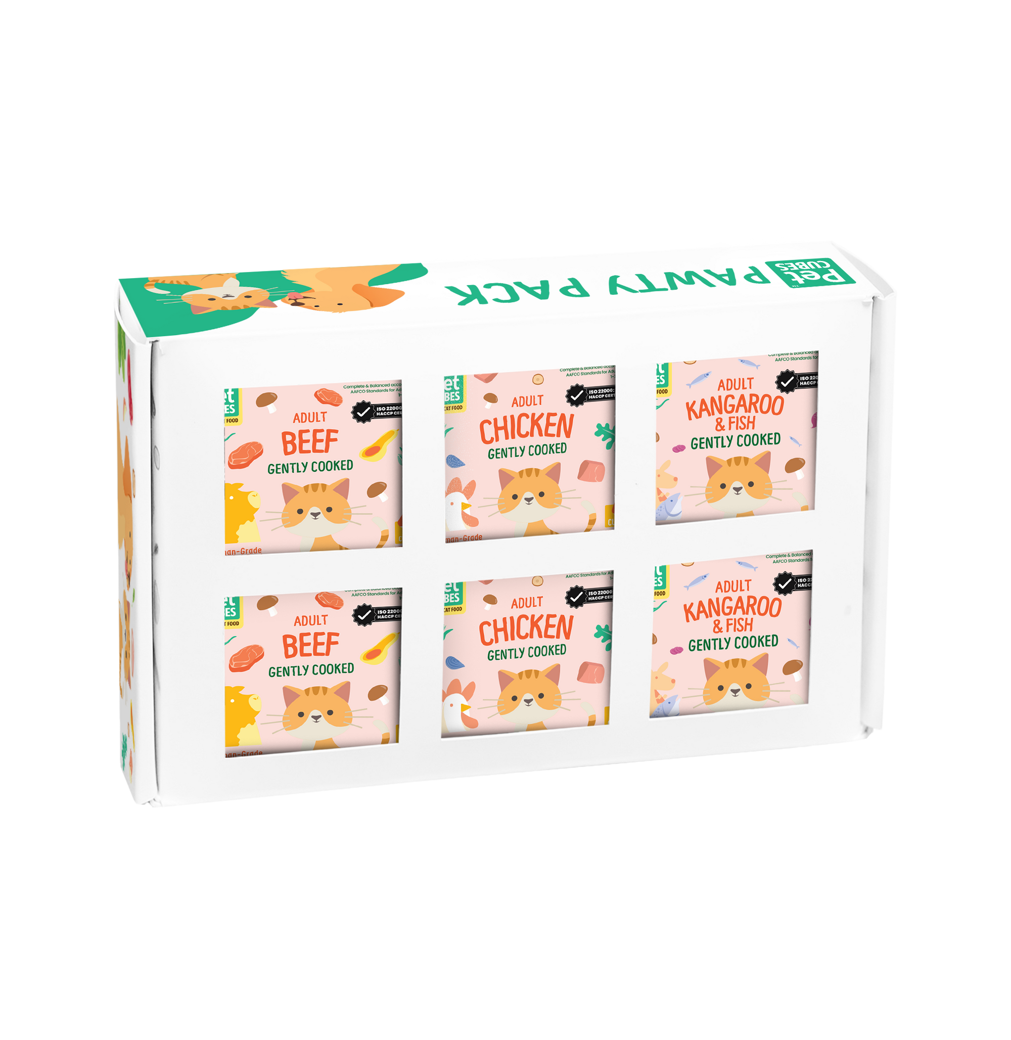 Gently Cooked Pawty Pack for Cats
