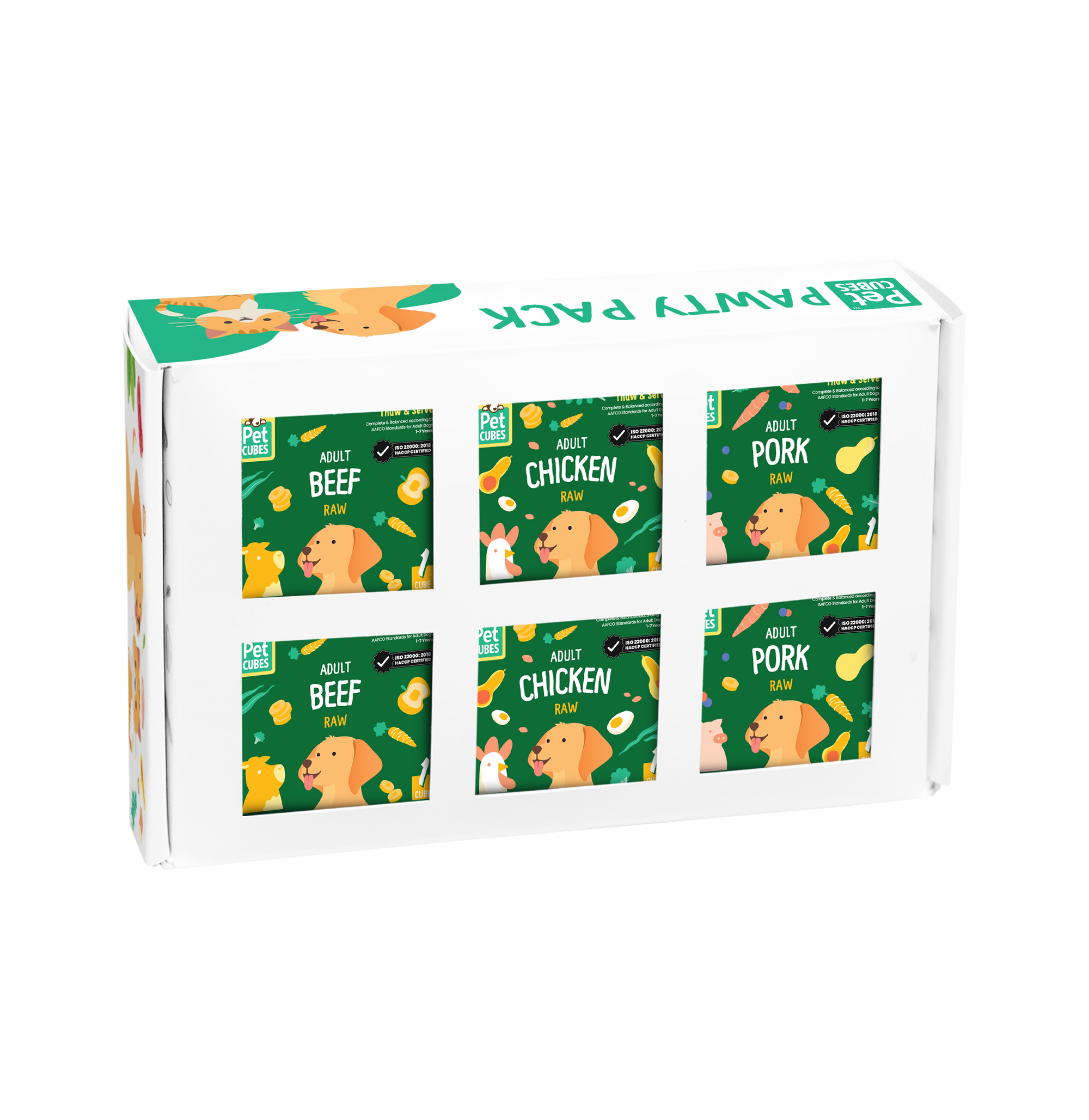 Pawty Pack - Raw for Adult Dog