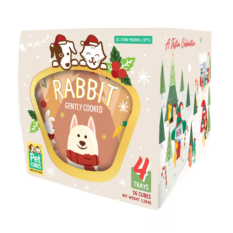 Gently Cooked Rabbit for Dogs - Festive Special (Case)