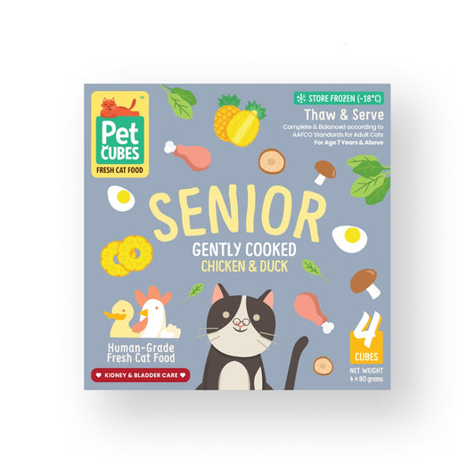 Gently Cooked Chicken & Duck for Senior Cats (Single)