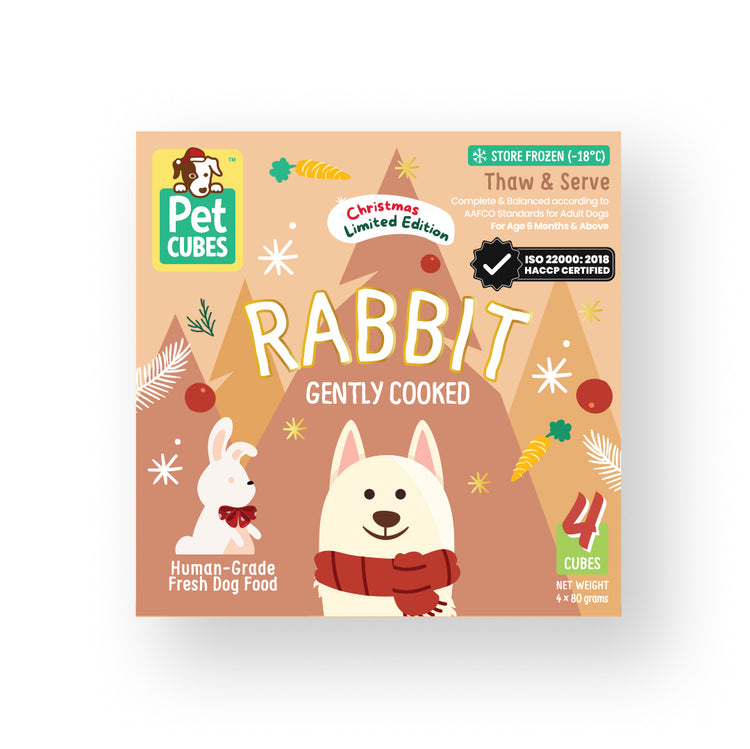 Gently Cooked Rabbit for Dogs - Festive Special (Case)