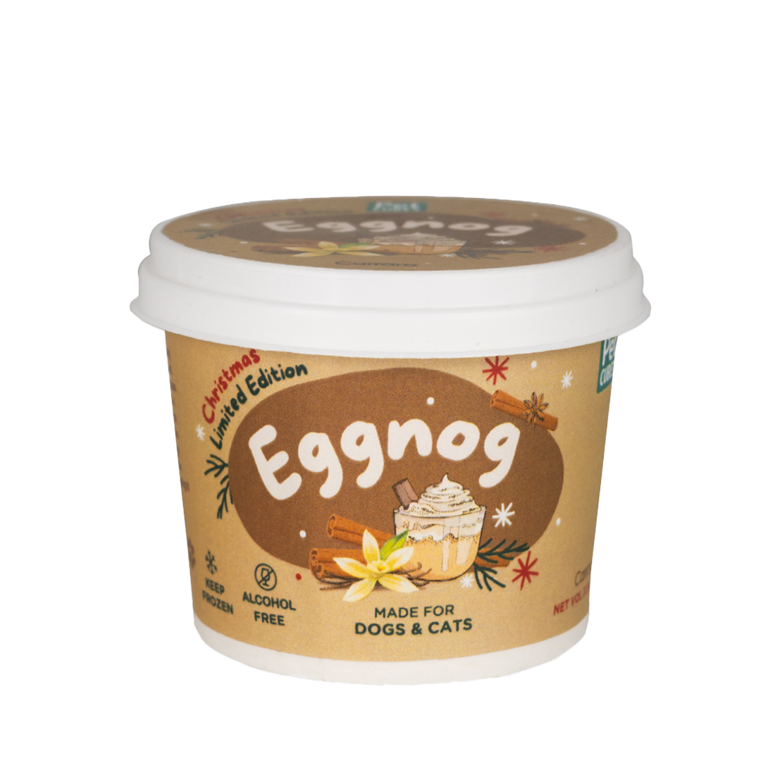 Eggnog Ice Cream - For Dog & Cat