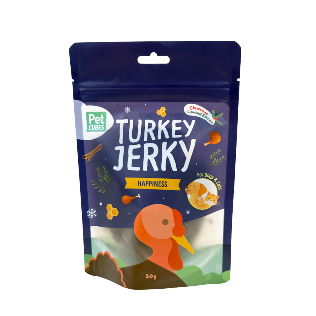 Turkey Jerky - Treat for Dog & Cat