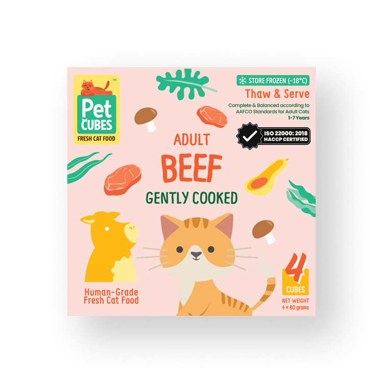 Gently Cooked Beef for Cats (NEW!) (Case)