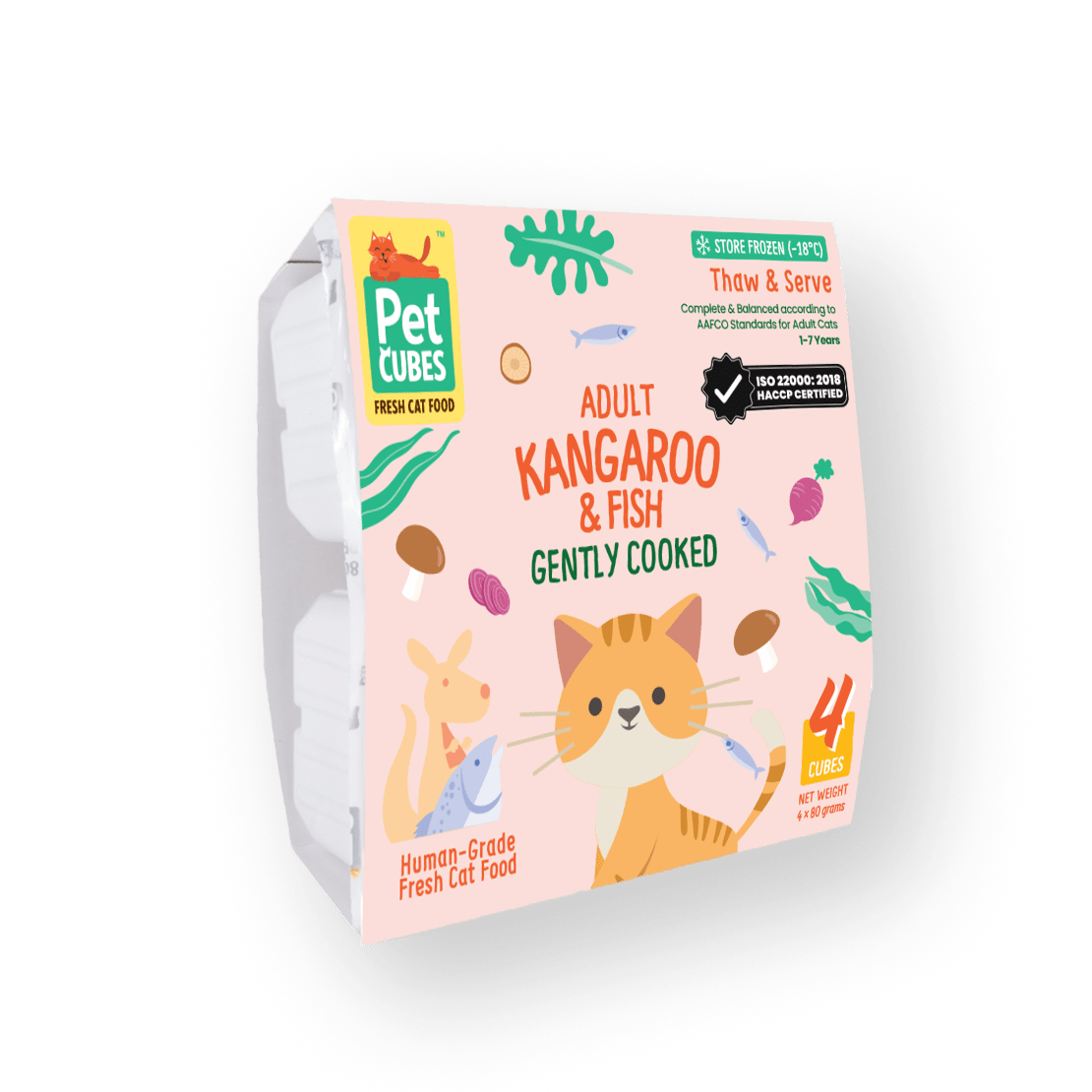 Gently Cooked Kangaroo & Fish for Cats (NEW!) (Case)