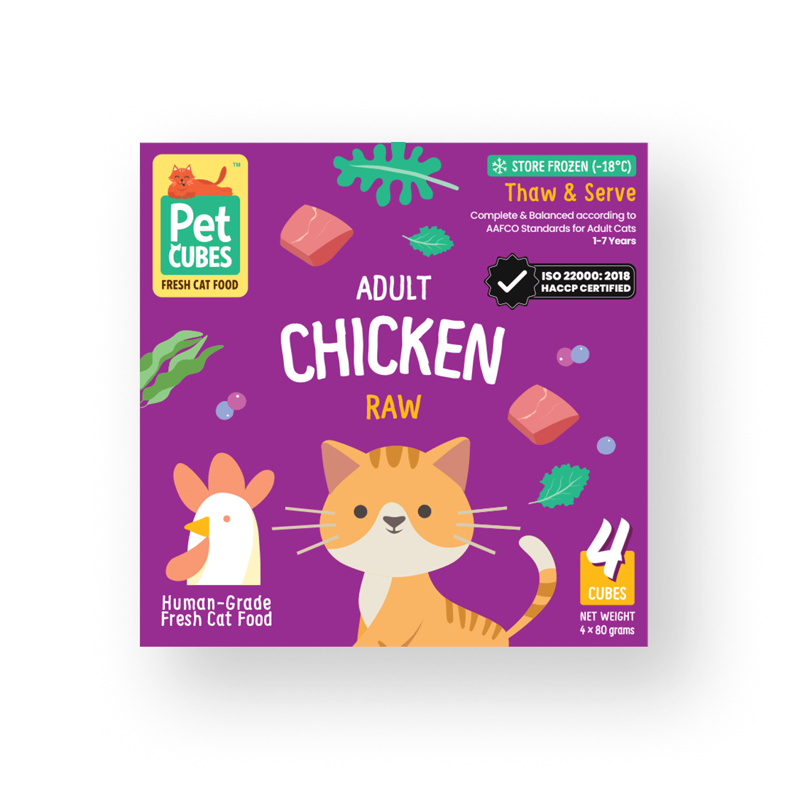 Raw Chicken for Cats (Case)