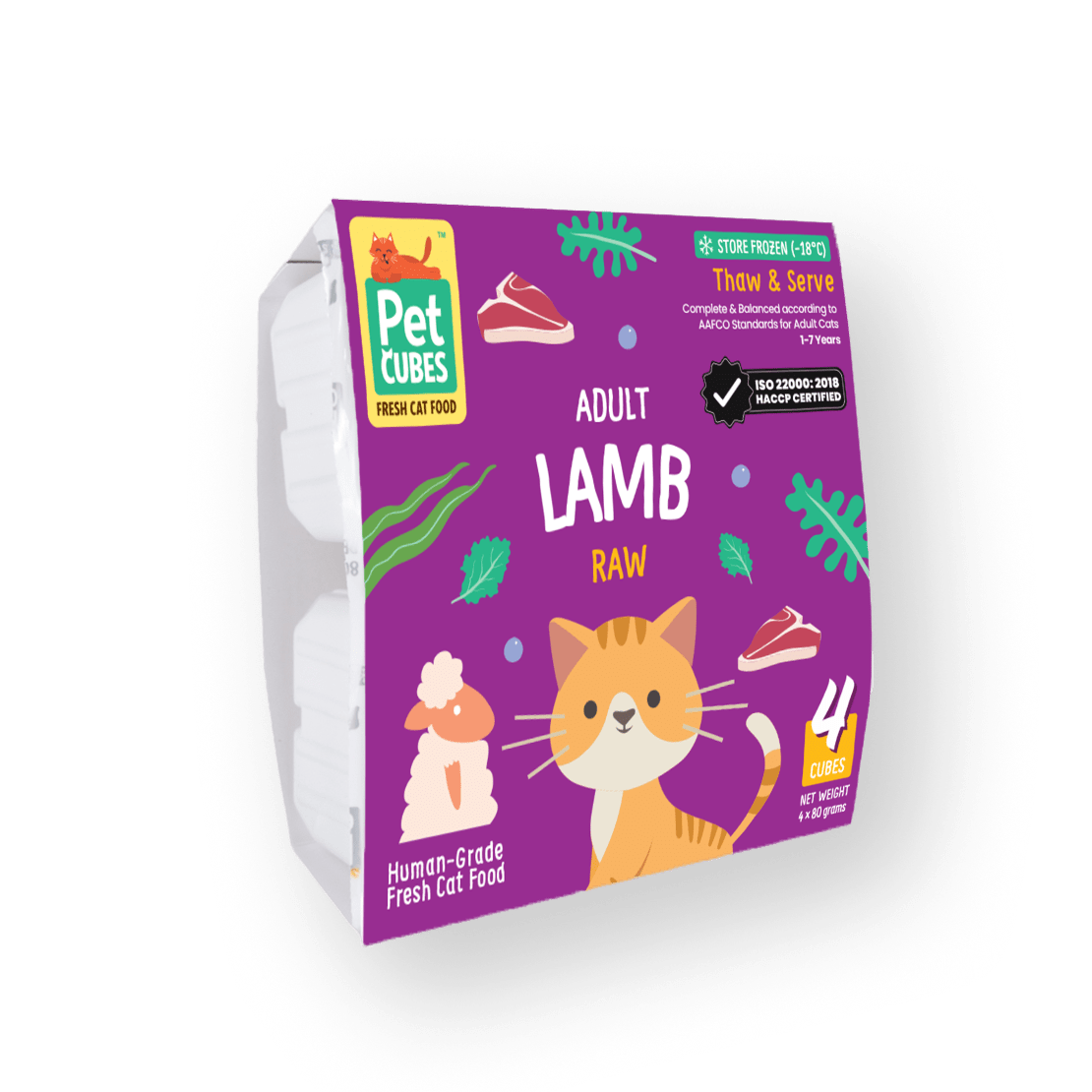 Raw Lamb for Cats (Case)