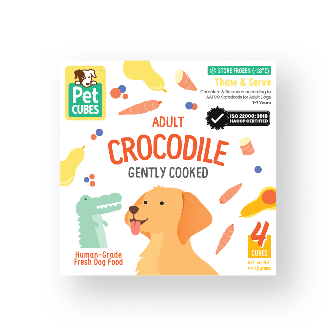 Crocodile - Gently Cooked For Adult Dog