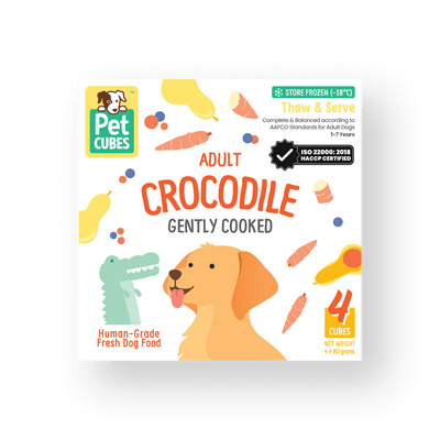 Crocodile - Gently Cooked For Adult Dog
