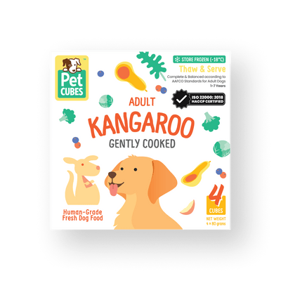 Kangaroo - Gently Cooked For Adult Dog