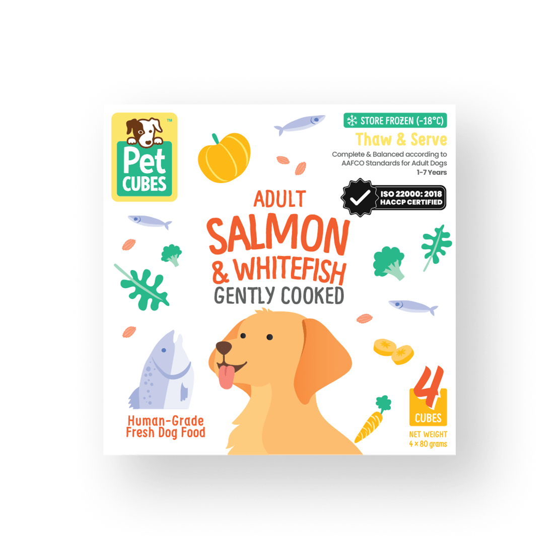 Salmon & Whitefish - Gently Cooked For Adult Dog