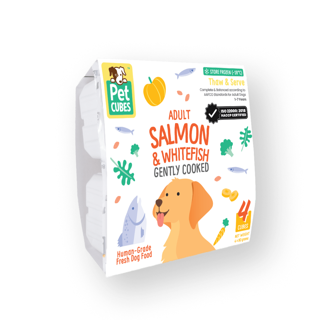 Salmon & Whitefish - Gently Cooked For Adult Dog