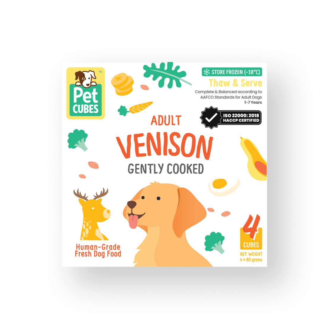Venison - Gently Cooked For Adult Dog