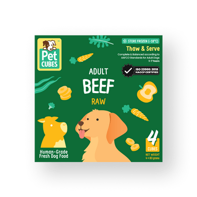 Beef - Raw For Adult Dog