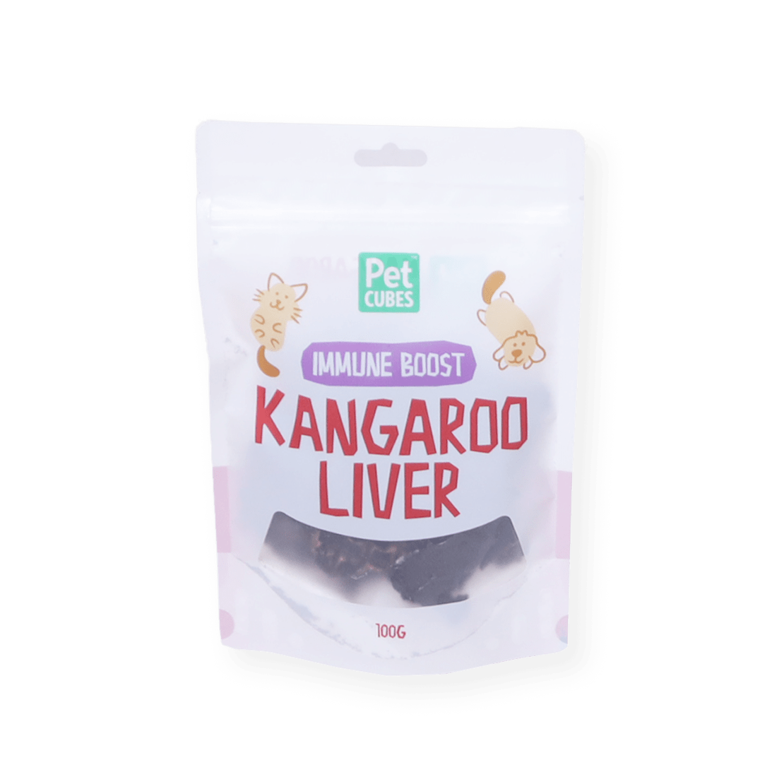 Kangaroo Liver 100g - Treat For Dog & Cat
