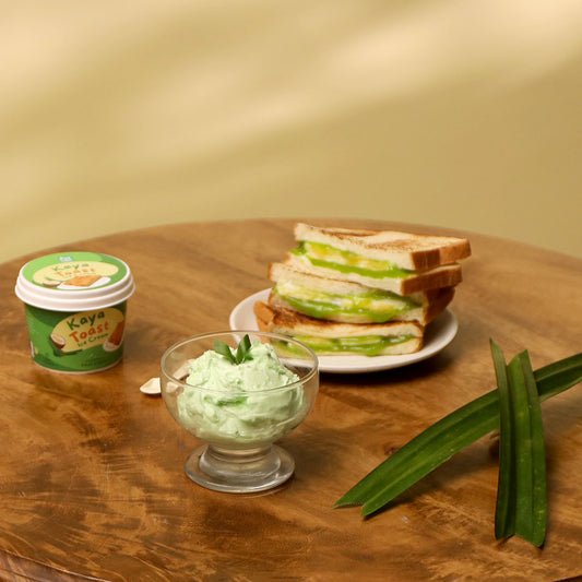 Kaya Toast Ice Cream