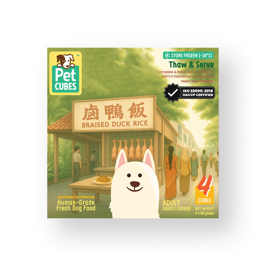 Braised Duck Rice for Dogs (Tray)
