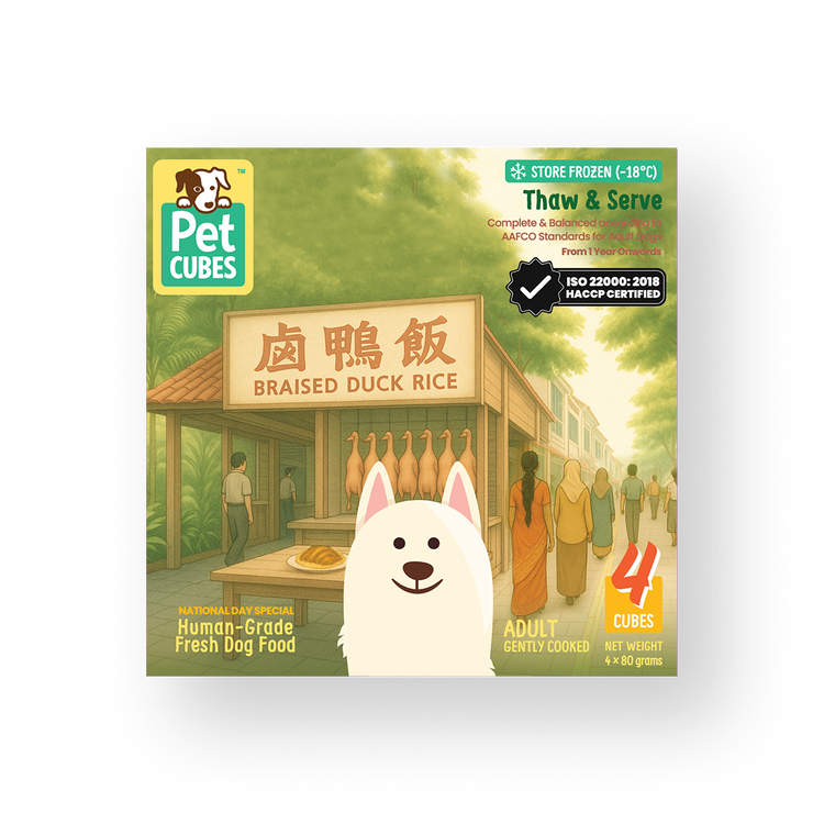Braised Duck Rice for Dogs (Tray)