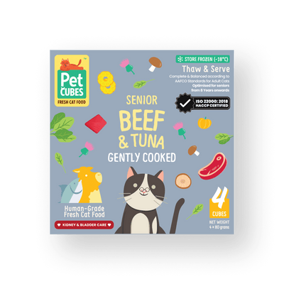 Beef & Tuna - Gently Cooked For Senior Cat