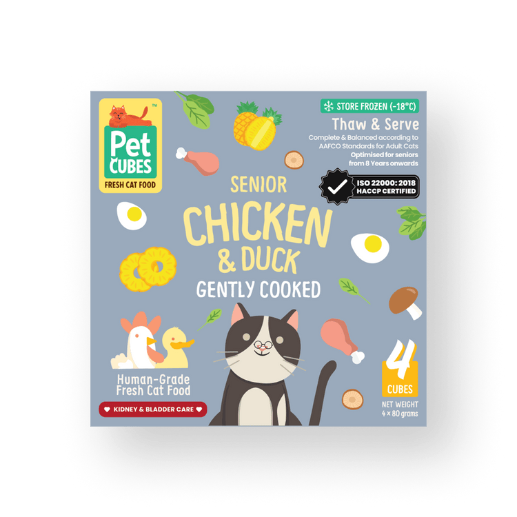 Chicken & Duck - Gently Cooked For Senior Cat