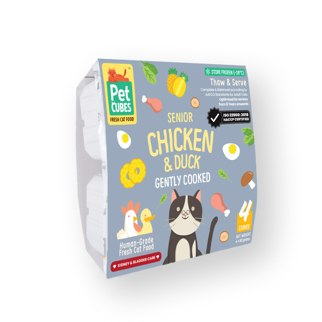 Chicken & Duck - Gently Cooked For Senior Cat