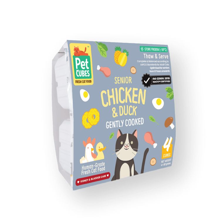 Chicken & Duck - Gently Cooked For Senior Cat