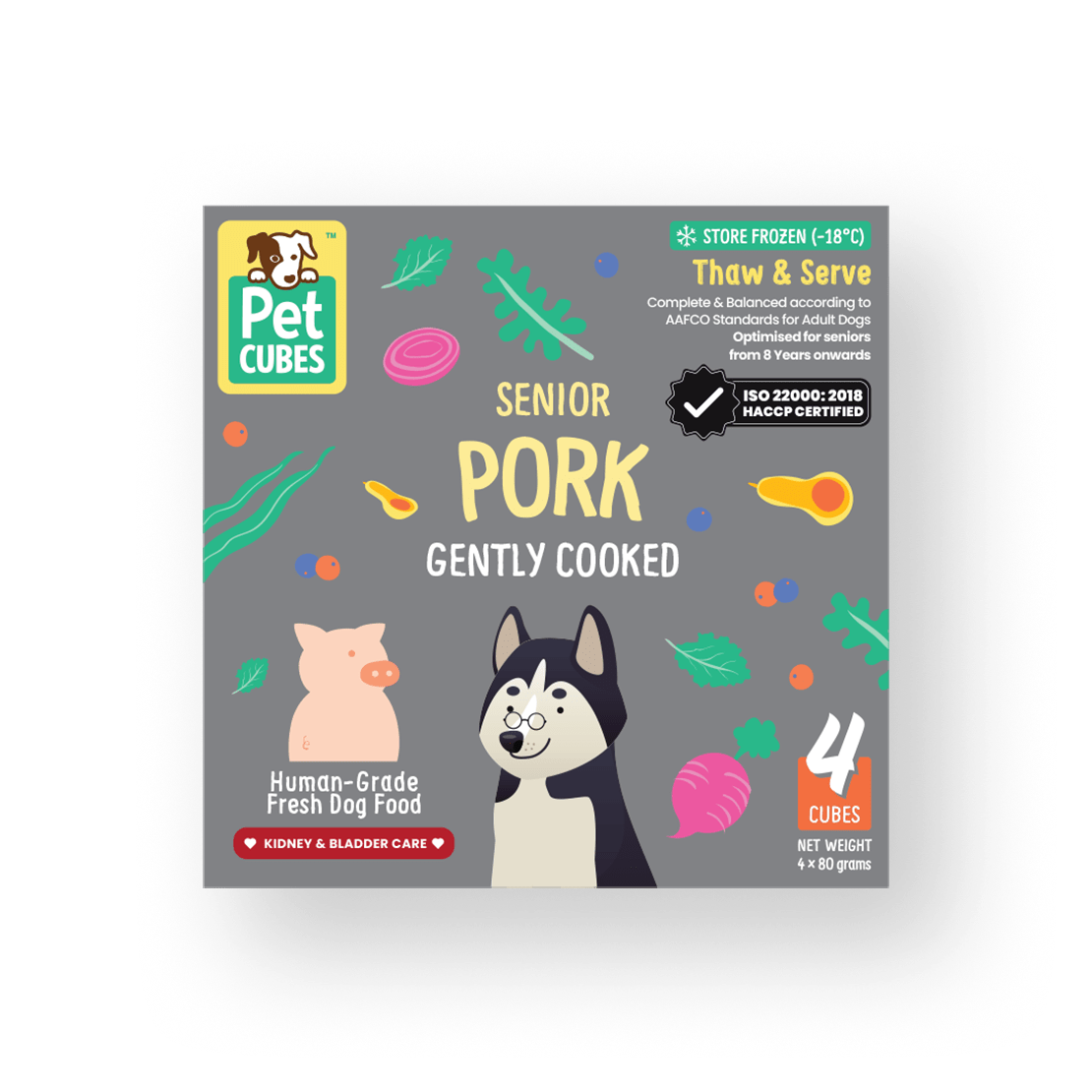 Pork - Gently Cooked For Senior Dog
